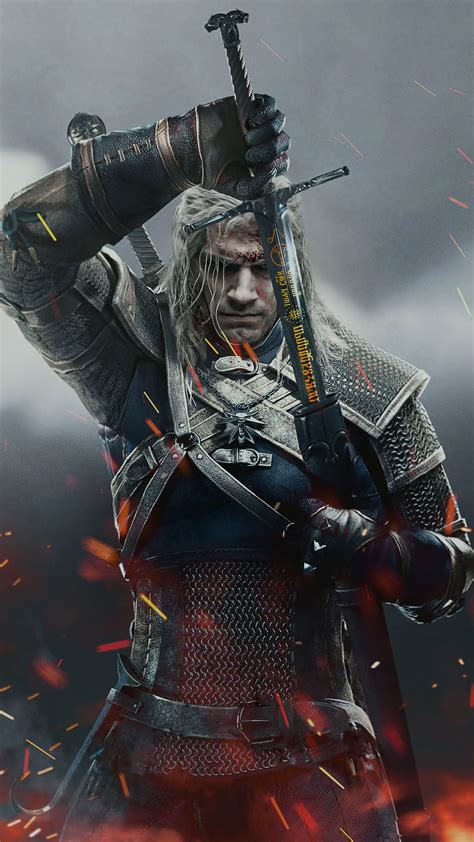 The Witcher, Geralt, Henry Cavill, 4k HD Phone Wallpaper | Rare Gallery