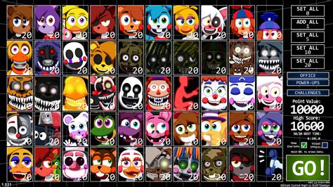 [FNAF] UCN Menu by Aldin1996 on DeviantArt