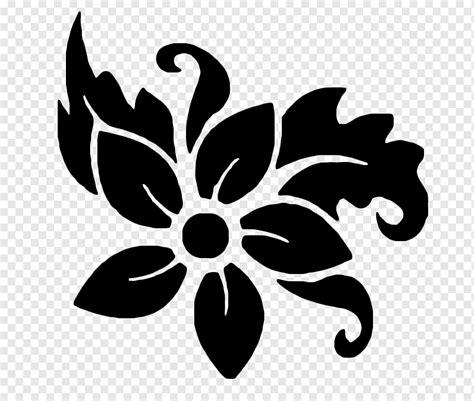 Flower Stencil Svg