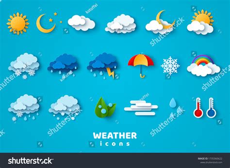 1,001,414 Weather Symbols Images, Stock Photos & Vectors | Shutterstock