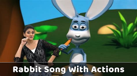 Rabbit Song For Babies | Rabbit Action Song | Rabbit Rhyme With Actions ...