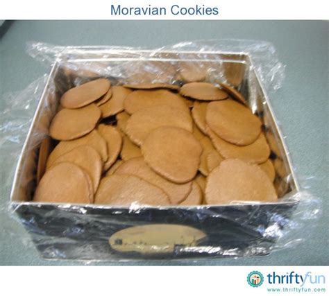 Moravian Cookies | ThriftyFun