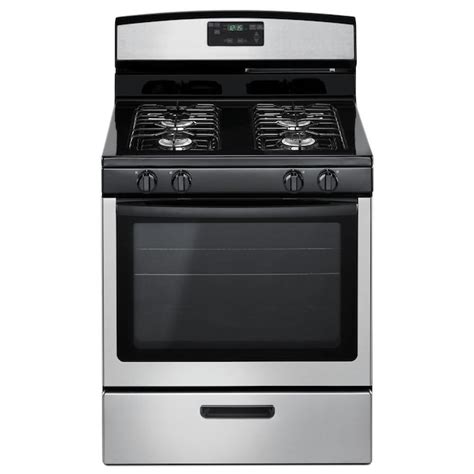 Amana 30-in 4 Burners 5.1-cu ft Freestanding Natural Gas Range ...