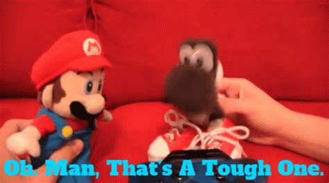 Sml Black Yoshi GIF - Sml Black Yoshi Oh Man Thats A Tough One ...