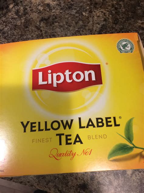 Lipton Yellow Label Tea Bags reviews in Tea - FamilyRated