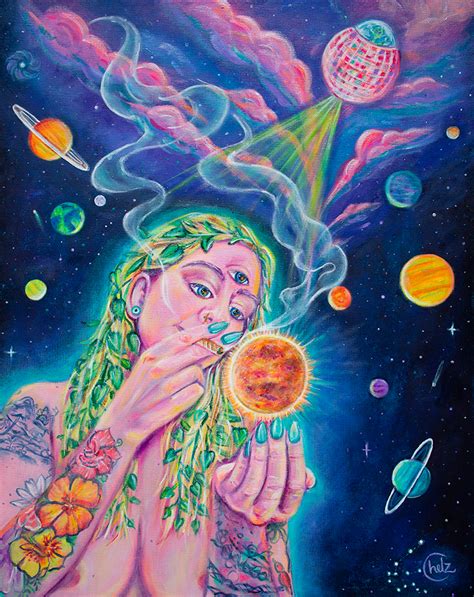 Self-Discovery Ganja Goddess - Chelzart