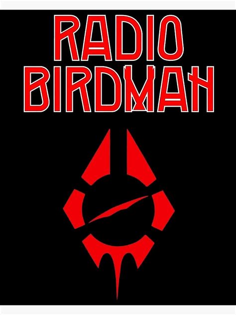 "Radio Birdman" Poster for Sale by iles38kvo | Redbubble