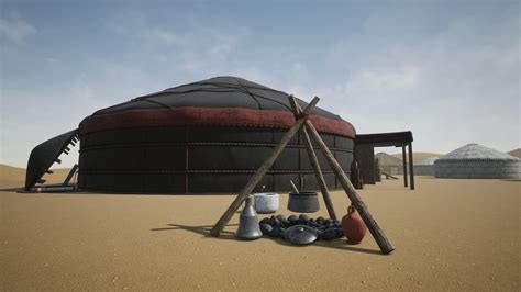 Nomadic Tents in Props - UE Marketplace