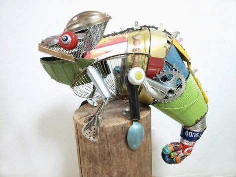 50 Can Sculptures ideas | sculptures, recycled art, tin can art