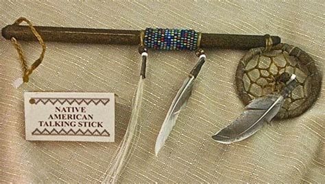 native american talking stick - Dunrovin Ranch