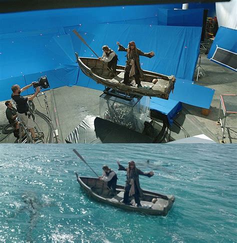 Behind the scenes on Pirates of the Caribbean. #johnnydepp | Behind the ...