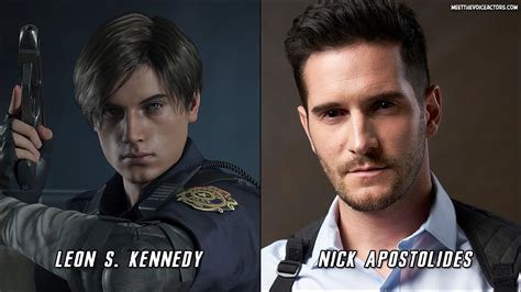 Resident evil 2 cast - buttonsilope