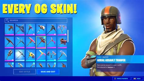 This Account Has ALL 4 OG Skins! - YouTube