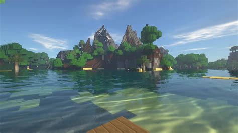 Download Distant Island 2560x1440 Minecraft Wallpaper | Wallpapers.com