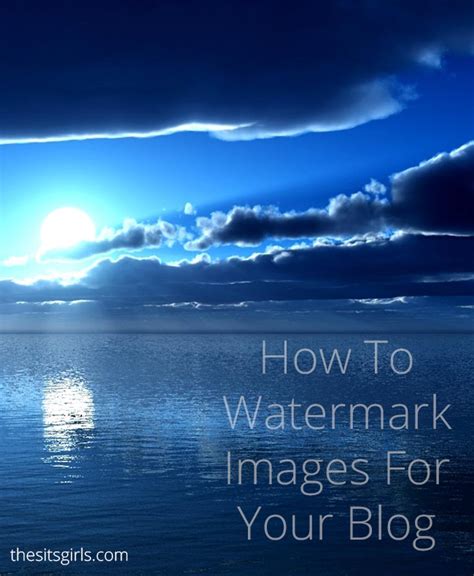 How To Watermark Images | Watermarking Images For Blog