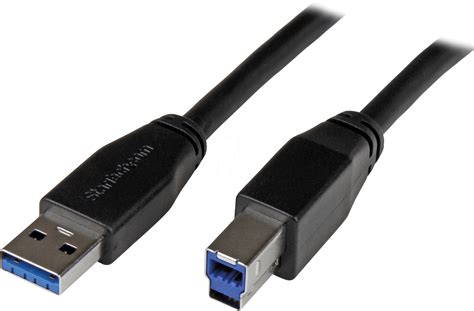 ST USB3SAB10M: Active USB 3.0 USB-A to USB-B Cable 10.0 m at reichelt ...