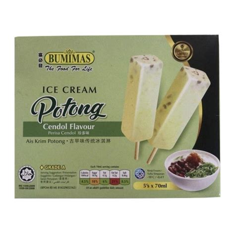 Bumimas Cendol Potong Grade "A" Ice Cream (Old School) | Shopee Singapore