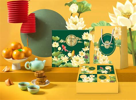 MOONCAKE PACKAGING - COLLECTION 2021 :: Behance