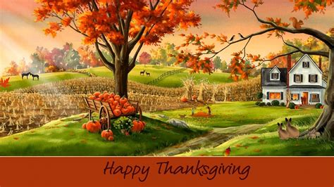 Thanksgiving Scenes Wallpaper (49+ images)