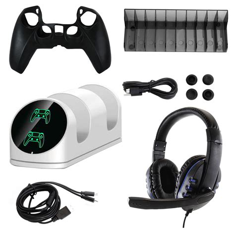 GameFitz 10 in 1 Accessories Kit for PlayStation 5 - Walmart.com