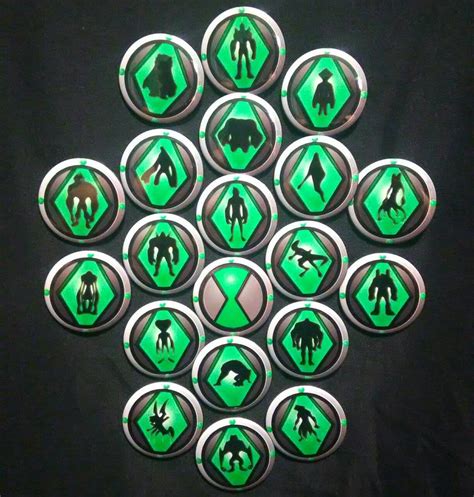 Ben 10 Omnitrix Aliens Set single Purchase or Set of 20 - Etsy UK