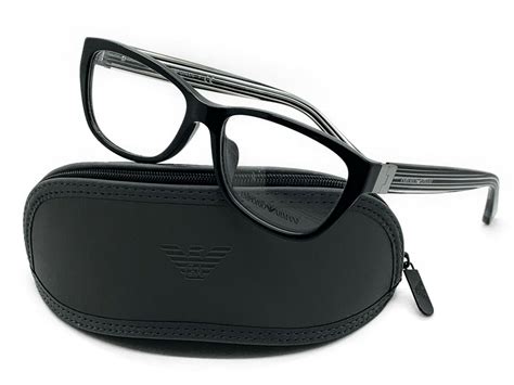 Emporio Armani Glasses Frames EA 3084F 5017 Black 54mm Womens ...