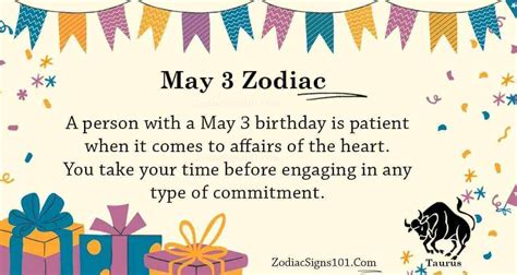 May 3 Zodiac Is Taurus, Birthdays And Horoscope - ZodiacSigns101