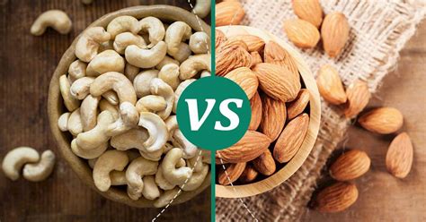 Almonds vs Cashew Nuts: The Healthier Choice