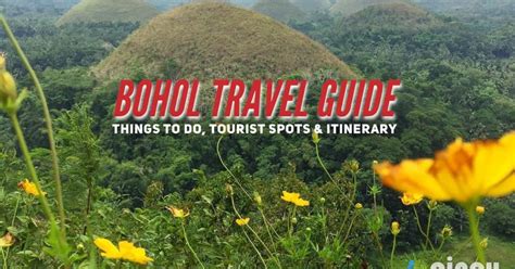 BOHOL ITINERARY: 20 Best BOHOL TOURIST SPOTS and Things to Do (Travel ...