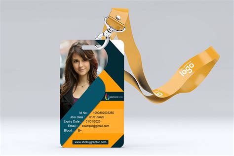 Id Card Design Template Psd Free Download – Mightyprintingdeals.com