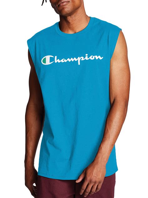 Champion - Champion Men's Classic Jersey Muscle Tee - Walmart.com ...