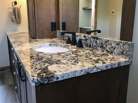 Alaska White Granite Countertop by MSI | Bathroom-Countertops.com