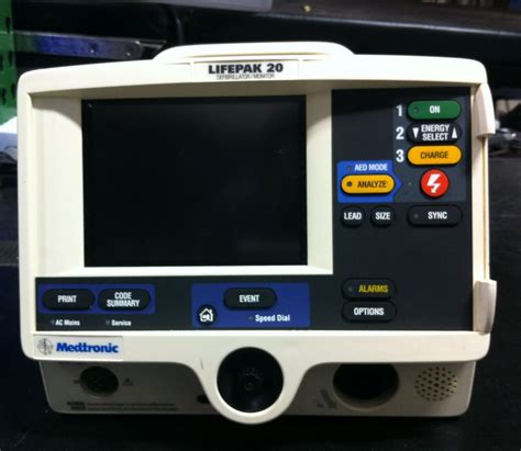 Medtronic Physio Control LifePak 20 - Coast to Coast Medical