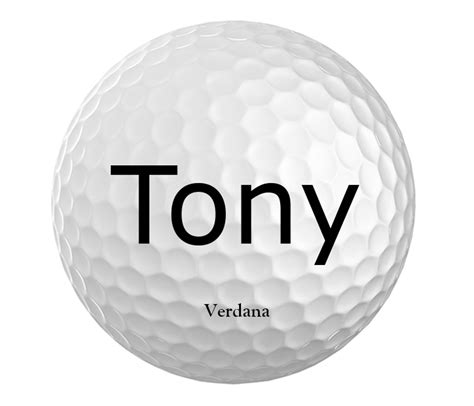 Personalized Golf Balls - Choice of Font - DivotTools.Com