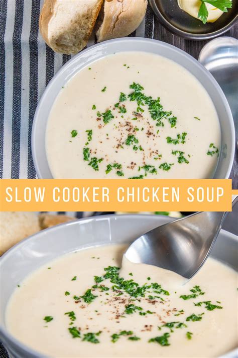 Slow Cooker Chicken Soup - Slow Cooker Club