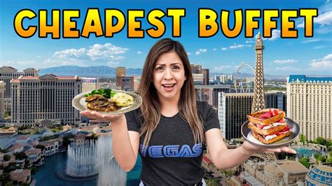 CHEAPEST BUFFET in LAS VEGAS - YouTube