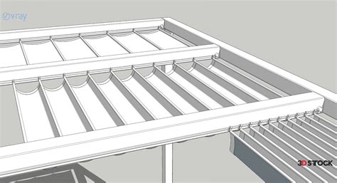 Sunblinds | Sketchup 3D Model | Incl. V-Ray Materials - 3D Stock : 3D ...