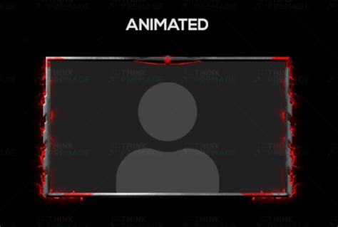 Animated Camera Frame For Obs | Webframes.org