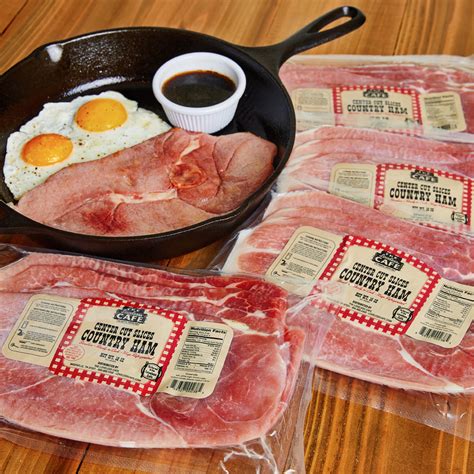 Country Ham Center Cut Slices - Set of 4 | The Loveless Cafe