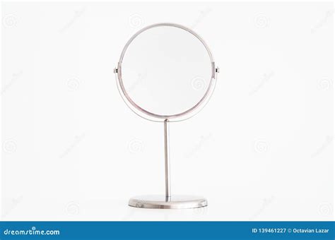 Magnifying Mirror on Stand Isolated Stock Image - Image of beauty ...