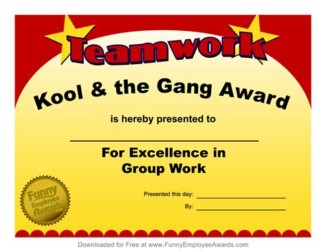 Fun Award Templatefree Employee Award Certificate Templates Pdf ...