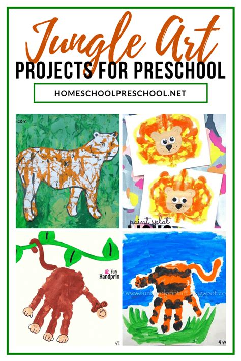 Fun Jungle Art Projects for Preschoolers | Creative Ideas