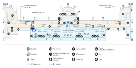 Airport Guide for Haneda Airport Terminal 1|Domestic Flights|ANA