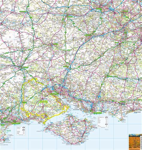 Where is Hampshire and the New Forest? FREE Map, including Southampton ...