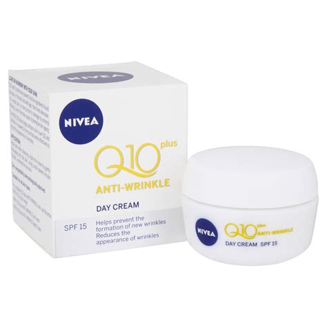 Nivea Q10 Plus Anti-Wrinkle Day Cream SPF 15 50ml | Wilko