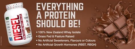 DIESEL Whey Protein Isolate - PERFECT Sports - New Zealand Whey