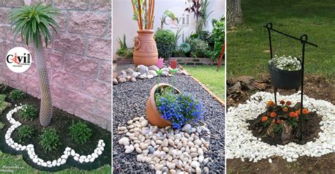 Decorative Stone Garden Ideas | Shelly Lighting