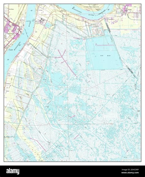 Belle Chasse, Louisiana, map 1966, 1:24000, United States of America by ...