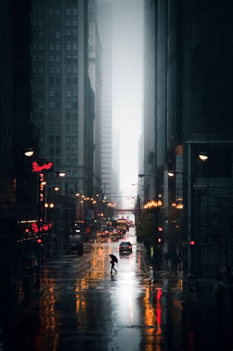 Free Images : metropolis, metropolitan area, rain, night, light, city ...