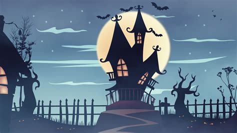 ArtStation - Haunted House Cartoon, Suelen Inácio | Haunted house ...